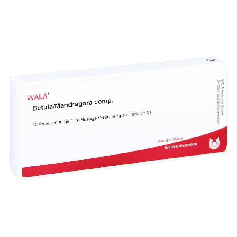 Betula/mandragora Comp. Amp. 10X1 ml od WALA Heilmittel GmbH PZN 01751004