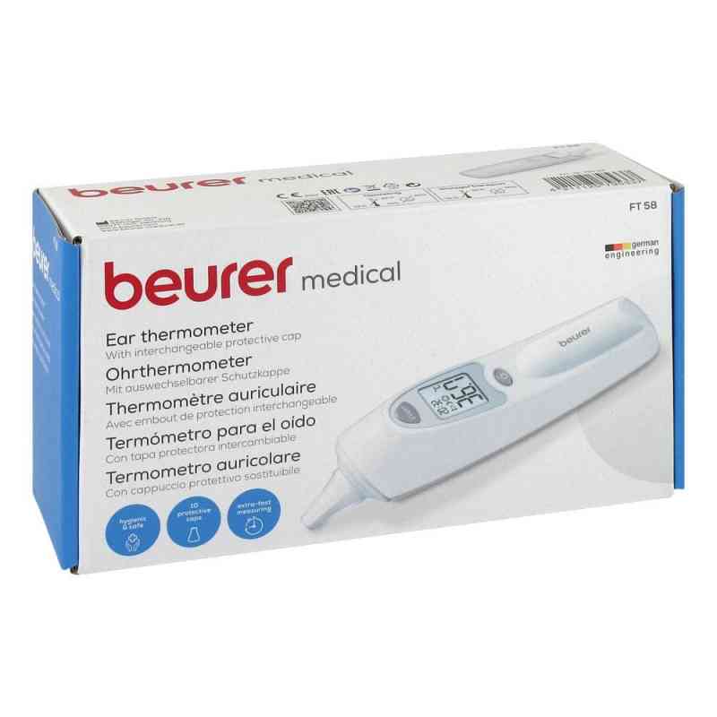 Beurer Ft58 termometr douszny 1 szt. od BEURER GmbH PZN 11480285