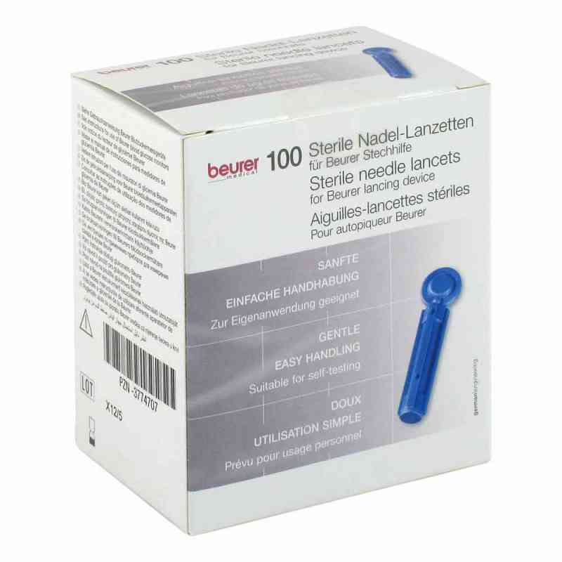 Beurer Nadel Lanzetten steril 100 szt. od BEURER GmbH PZN 03774707