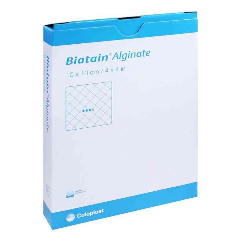 Biatain Alginate Kompressen 10x10 cm 10 szt. od Coloplast GmbH PZN 01406394