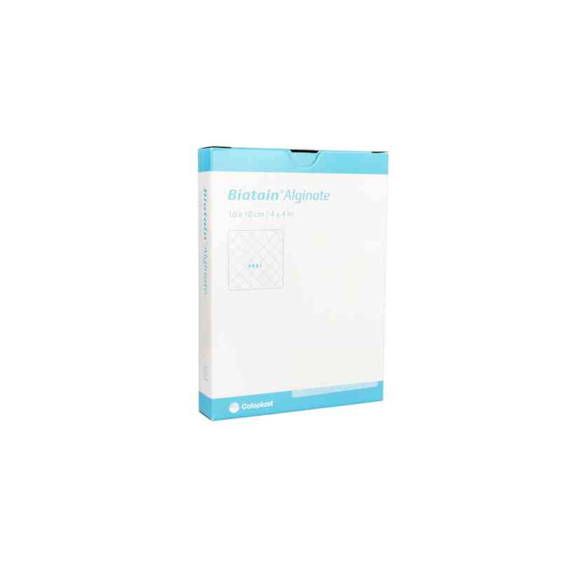 Biatain Alginate Kompressen 10x10 cm 10 szt. od B2B Medical GmbH PZN 11560334