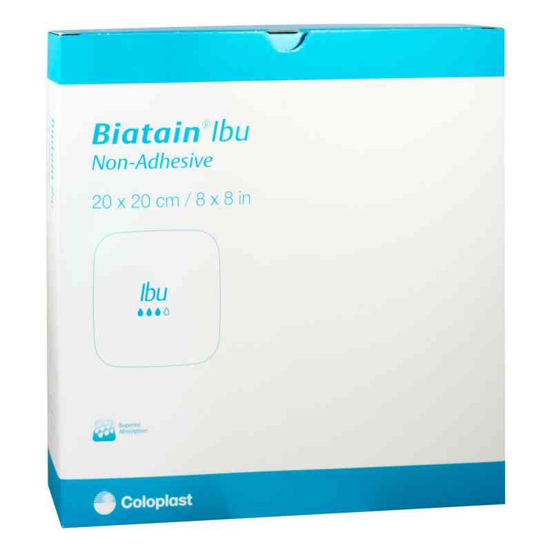 Biatain Ibu Schaumverb.20x20cm nichthaft. 5 szt. od Coloplast GmbH PZN 04808526