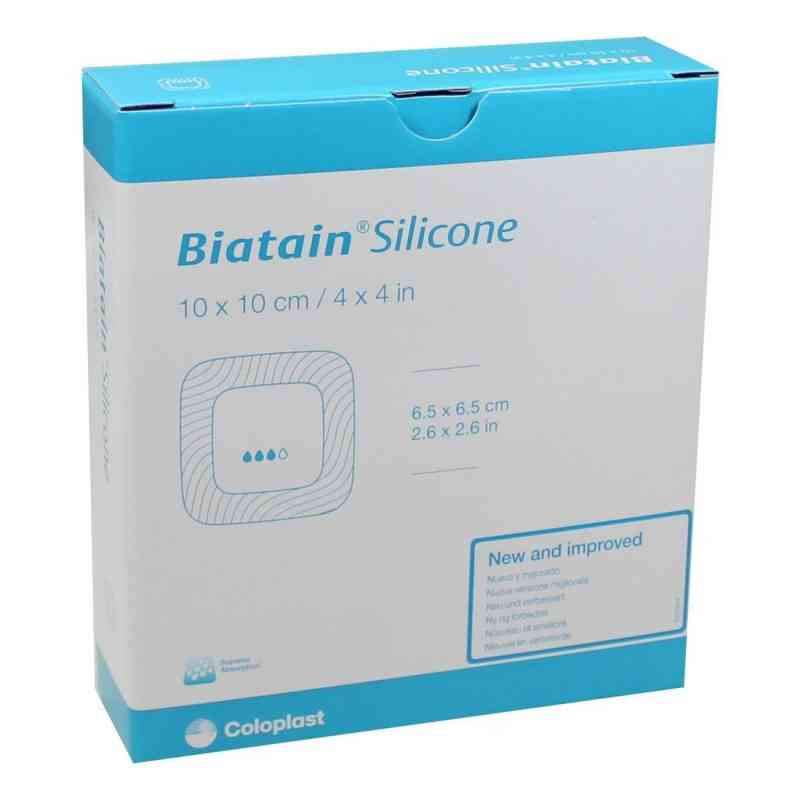 Biatain Silicone Schaumverband 10x10cm 10 szt. od Coloplast GmbH PZN 03879292