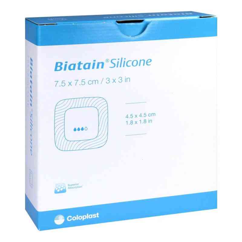 Biatain Silicone Schaumverband 7,5x7,5 cm 10 szt. od B2B Medical GmbH PZN 11521937
