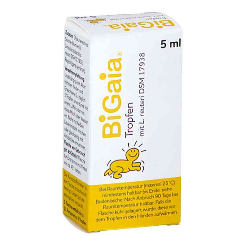 Bigaia krople dla niemowląt 5 ml od Pädia GmbH PZN 03734599