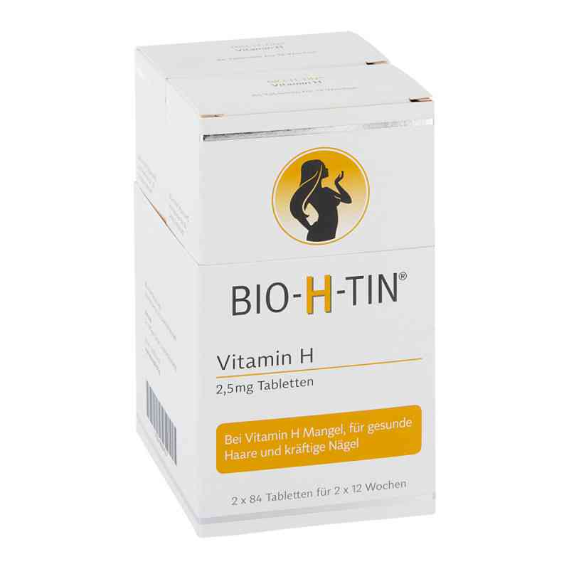 Bio H Tin Vitamin H 2,5 mg fuer 2x12 Wochen Tabletten  2X84 szt. od Dr. Pfleger Arzneimittel GmbH PZN 09900455