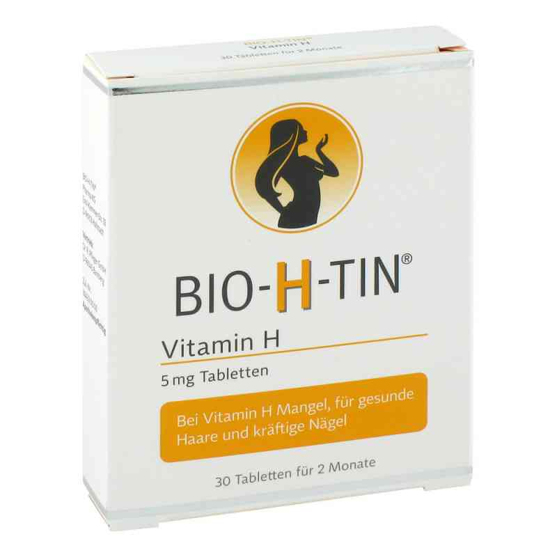 Bio H Tin Vitamin H 5 mg fuer 2 Monate tabletki 30 szt. od Dr. Pfleger Arzneimittel GmbH PZN 09900461