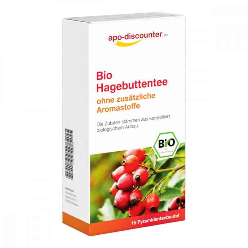 Bio Herbata z dziką różą, saszetki 15X3 g od apo.com Group GmbH PZN 16700372