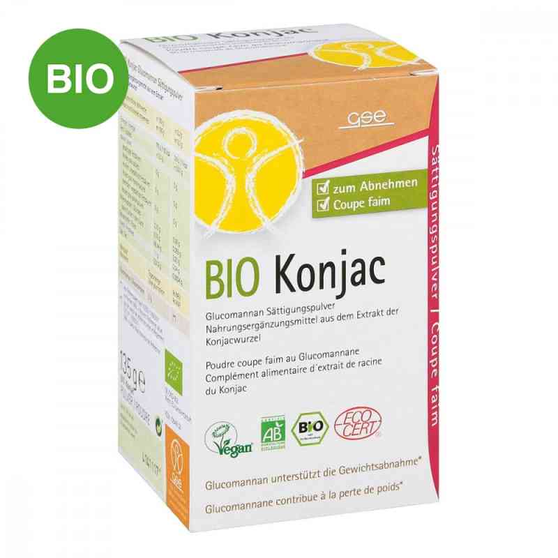 Bio Konjac Glucomannan proszek 135 g od GSE Vertrieb Biologische Nahrung PZN 10549129