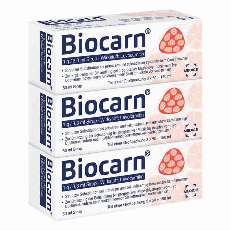 Biocarn Syrop 3X50 ml od MEDICE Arzneimittel Pütter GmbH&Co.KG PZN 03074826