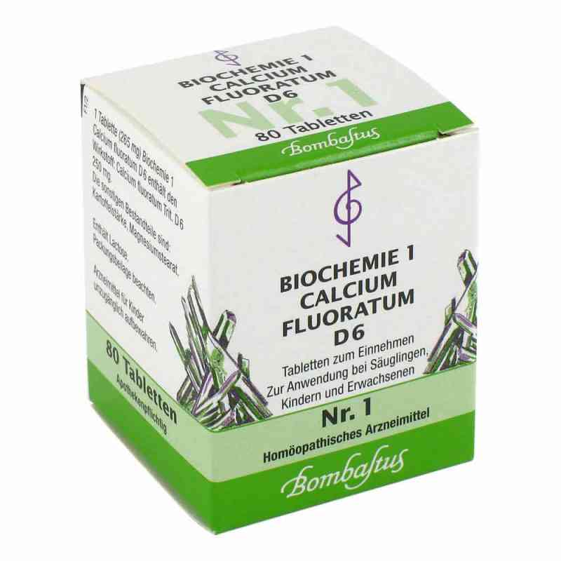 Biochemie 1 Calcium fluoratum D 6 tabletki 80 szt. od Bombastus-Werke AG PZN 04324610