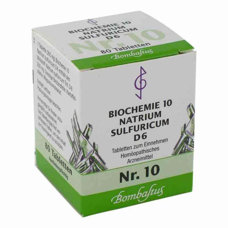 Biochemie 10 Natrium sulfuricum D 6 Tabl. 80 szt. od Bombastus-Werke AG PZN 01073834