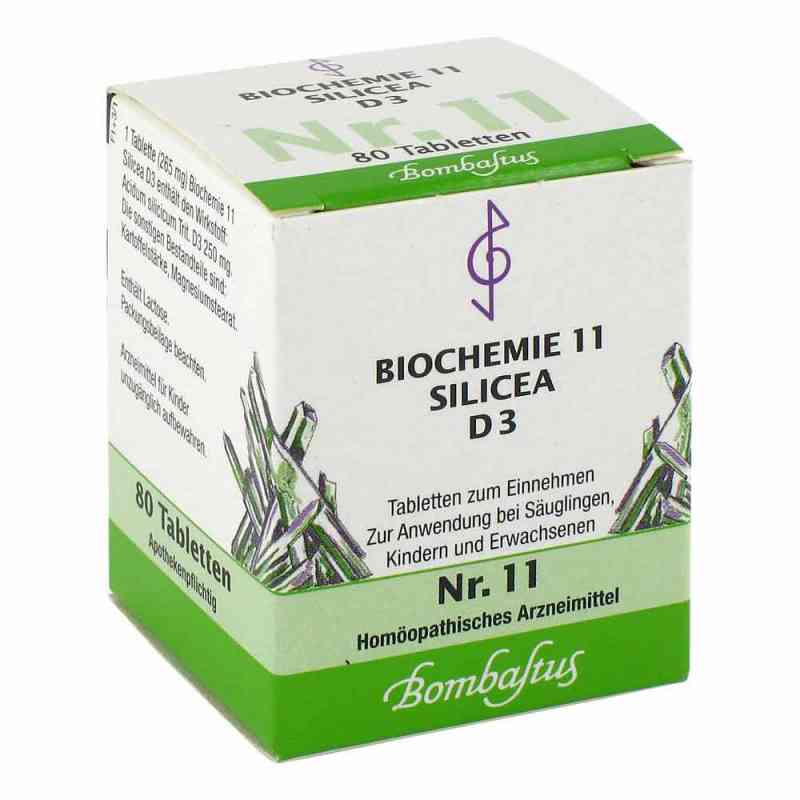 Biochemie 11 Silicea D 3 Tabl. 80 szt. od Bombastus-Werke AG PZN 01074006