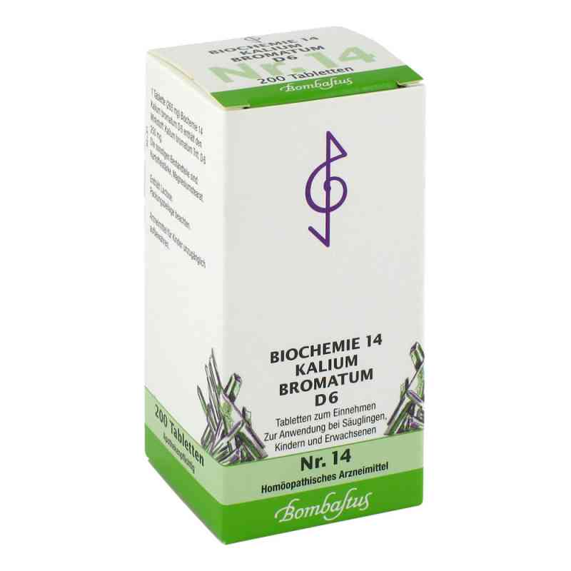 Biochemie 14 Kalium bromatum D 6 Tabl. 200 szt. od Bombastus-Werke AG PZN 04324662