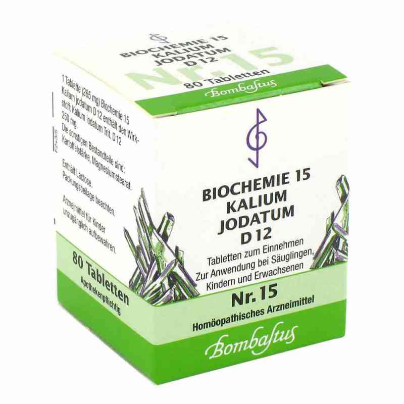 Biochemie 15 Kalium jodatum D 12 Tabl. 80 szt. od Bombastus-Werke AG PZN 04324780