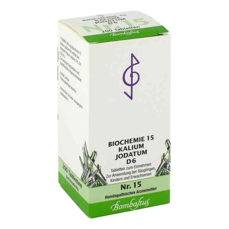 Biochemie 15 Kalium jodatum D 6 Tabl. 200 szt. od Bombastus-Werke AG PZN 04324774