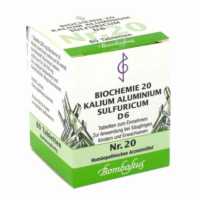Biochemie 20 Kalium aluminium sulf.D 6 Tabl. 80 szt. od Bombastus-Werke AG PZN 04325118