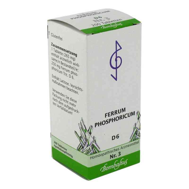Biochemie 3 Ferrum phosphoricum D 6 tabletki 200 szt. od Bombastus-Werke AG PZN 03093686
