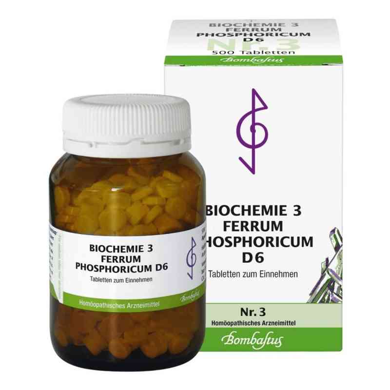 Biochemie 3 Ferrum phosphoricum D 6 tabletki 500 szt. od Bombastus-Werke AG PZN 03093692