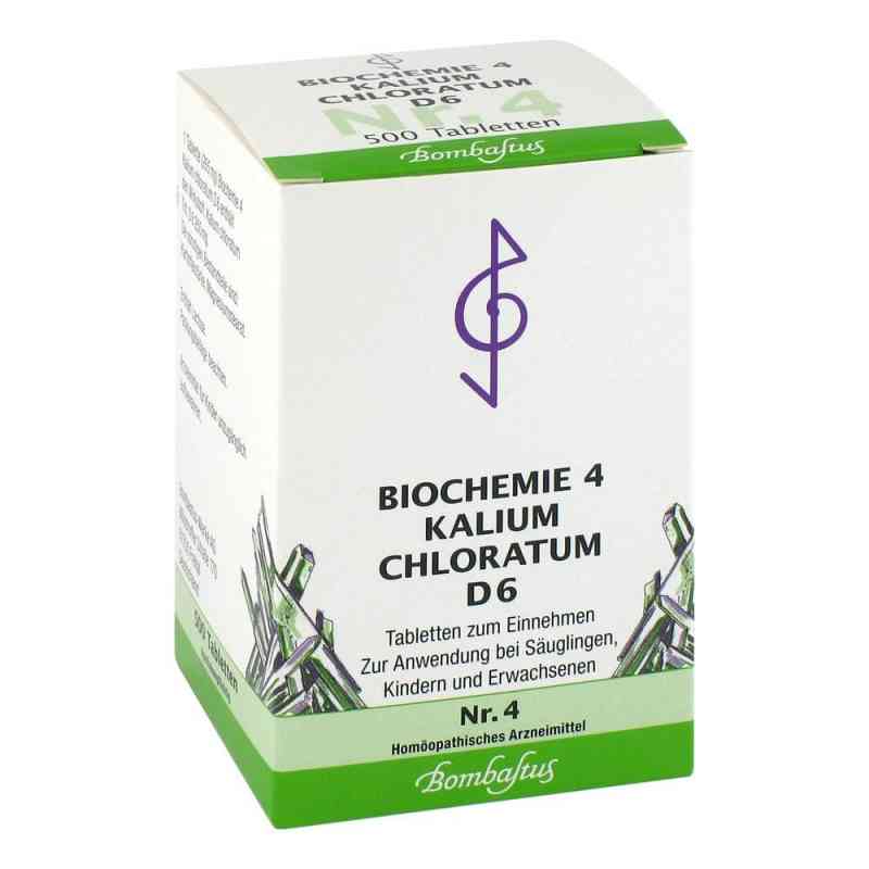 Biochemie 4 Kalium chloratum D 6 Tabl. 500 szt. od Bombastus-Werke AG PZN 04325058