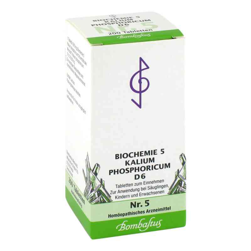 Biochemie 5 Kalium phosphoricum D 6 Tabl. 200 szt. od Bombastus-Werke AG PZN 04325526