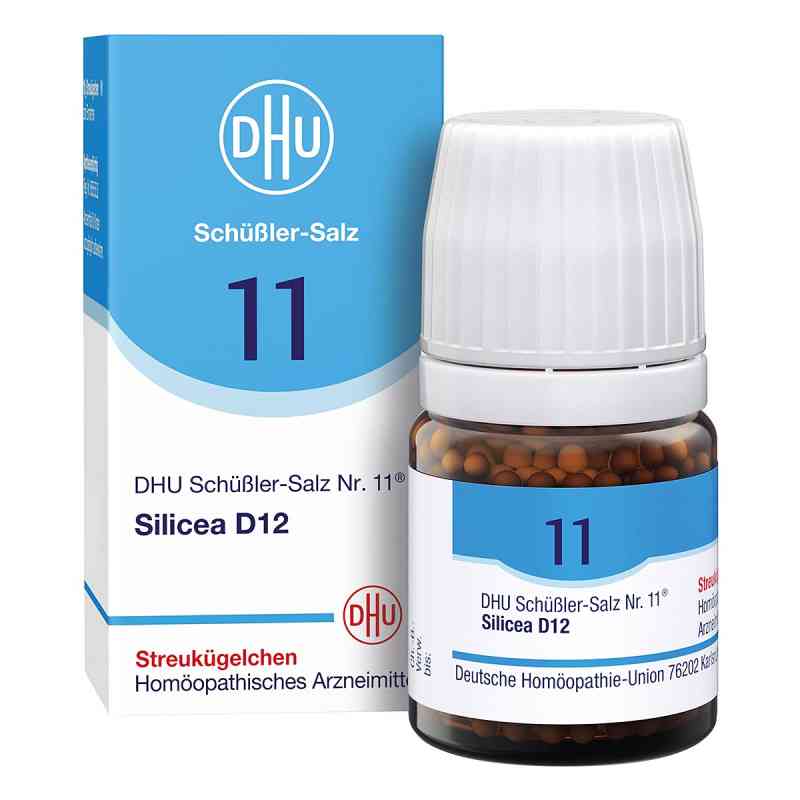 Biochemie Dhu 11 D12 Krzemionka w granulkach 10 g od DHU-Arzneimittel GmbH & Co. KG PZN 10545976