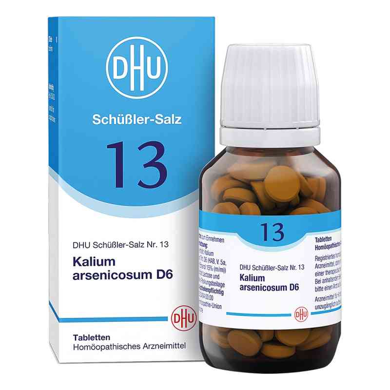 Biochemie Dhu 13 Kalium arsenicosum D 6 w tabletkach 200 szt. od DHU-Arzneimittel GmbH & Co. KG PZN 02581082