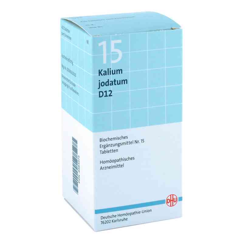 Biochemie Dhu 15 Kalium jodatum D 12 tabletki 420 szt. od DHU-Arzneimittel GmbH & Co. KG PZN 06584373