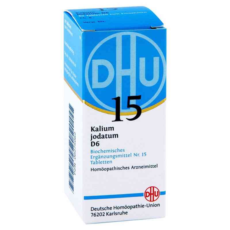 Biochemie Dhu 15 Kalium jodatum D 6 Tabl. 80 szt. od DHU-Arzneimittel GmbH & Co. KG PZN 00275062