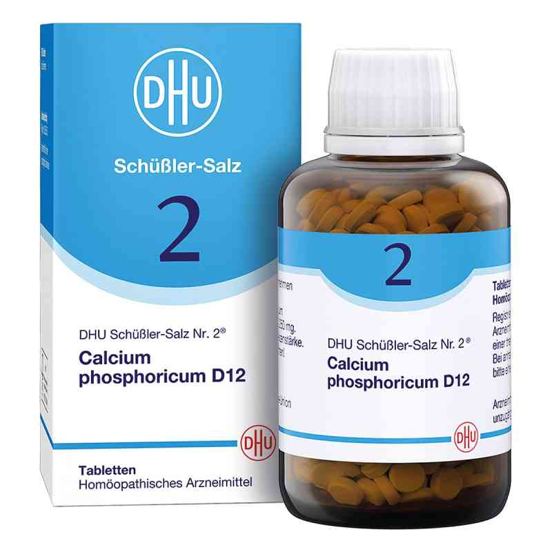 Biochemie Dhu 2 Calcium Phosphoricum D12  Tabletten  900 szt. od DHU-Arzneimittel GmbH & Co. KG PZN 18182533