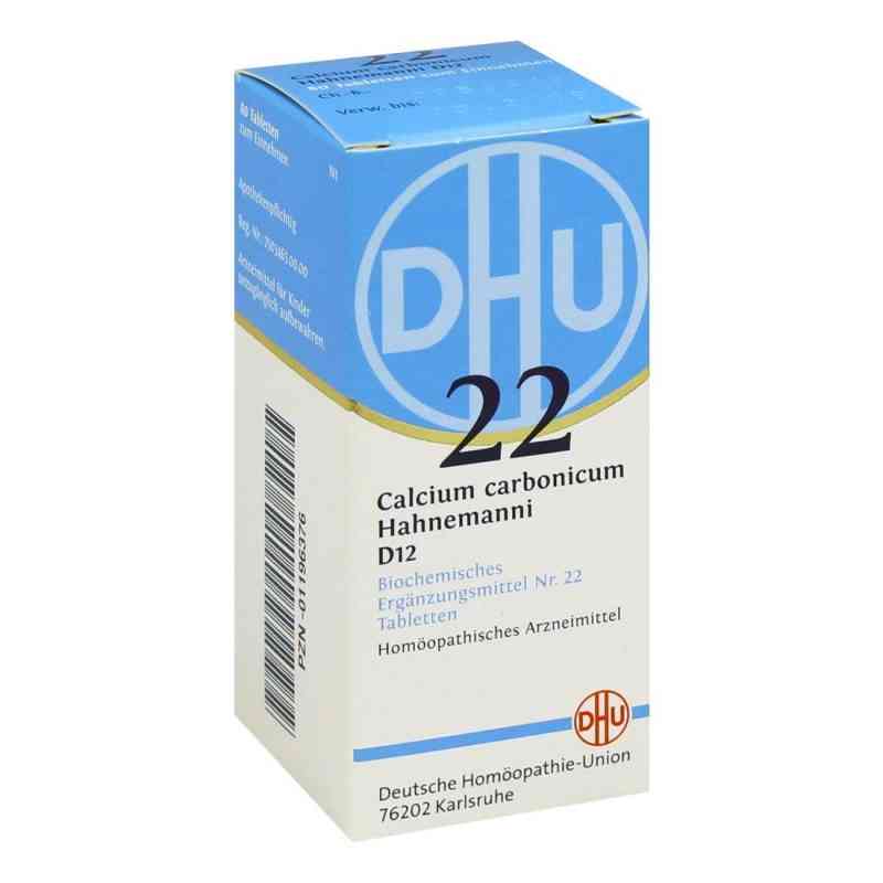 Biochemie Dhu 22 Calcium carbonicum D 12 Tabl. 80 szt. od DHU-Arzneimittel GmbH & Co. KG PZN 01196376