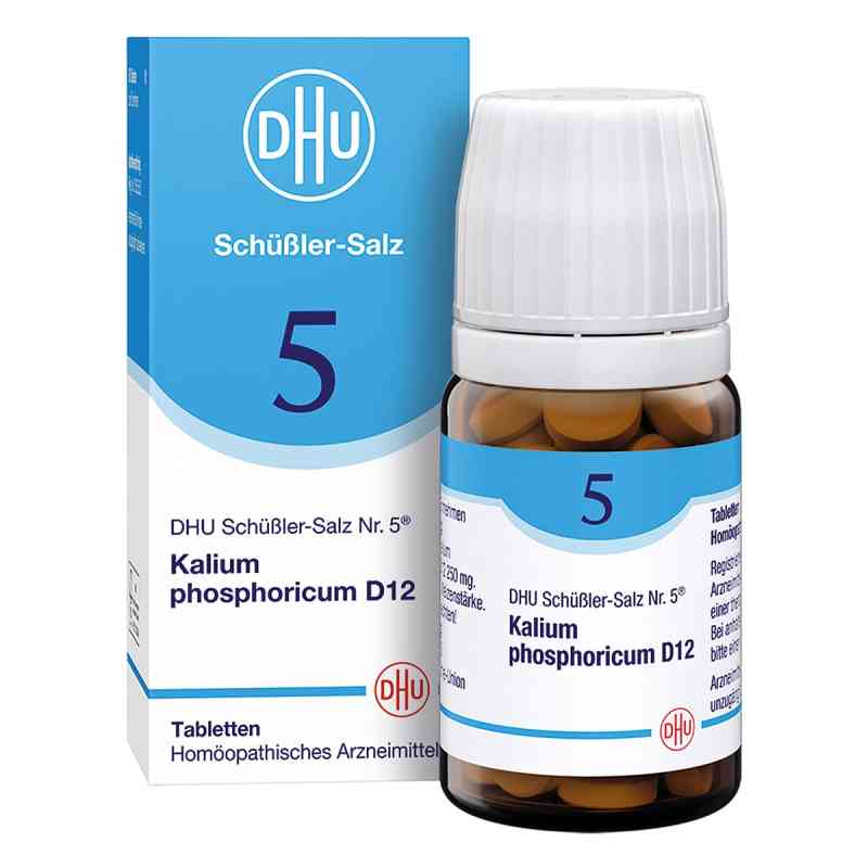 Biochemie Dhu 5 Kalium phosphor.D 12 Tabl. 80 szt. od DHU-Arzneimittel GmbH & Co. KG PZN 00274200