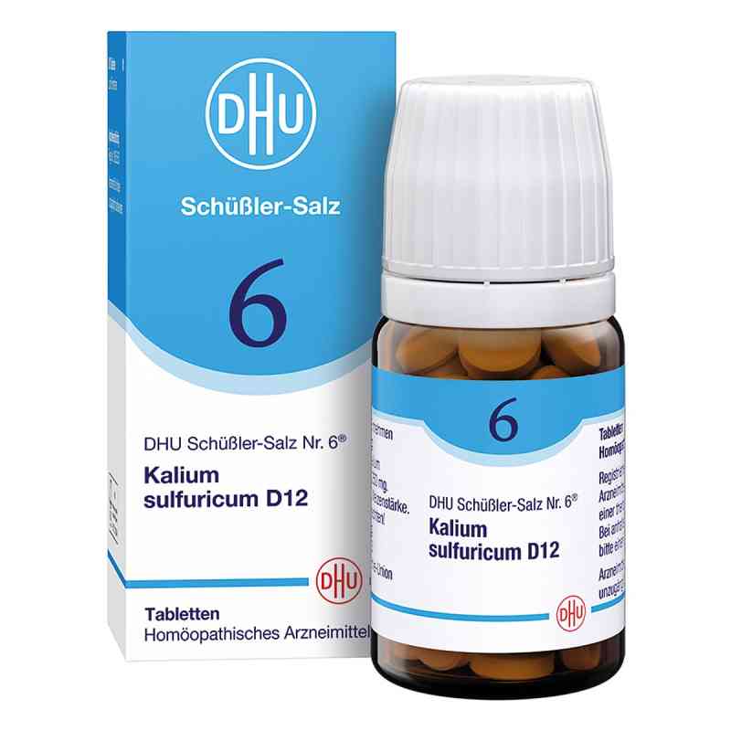 Biochemie Dhu 6 Kalium sulfur.D 12 Tabl. 80 szt. od DHU-Arzneimittel GmbH & Co. KG PZN 00274306