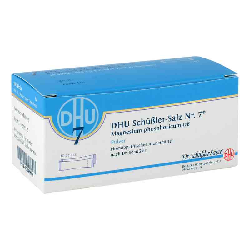 Biochemie DHU 7 Fosforan magnezu D6, saszetki  10 szt. od DHU-Arzneimittel GmbH & Co. KG PZN 10048663