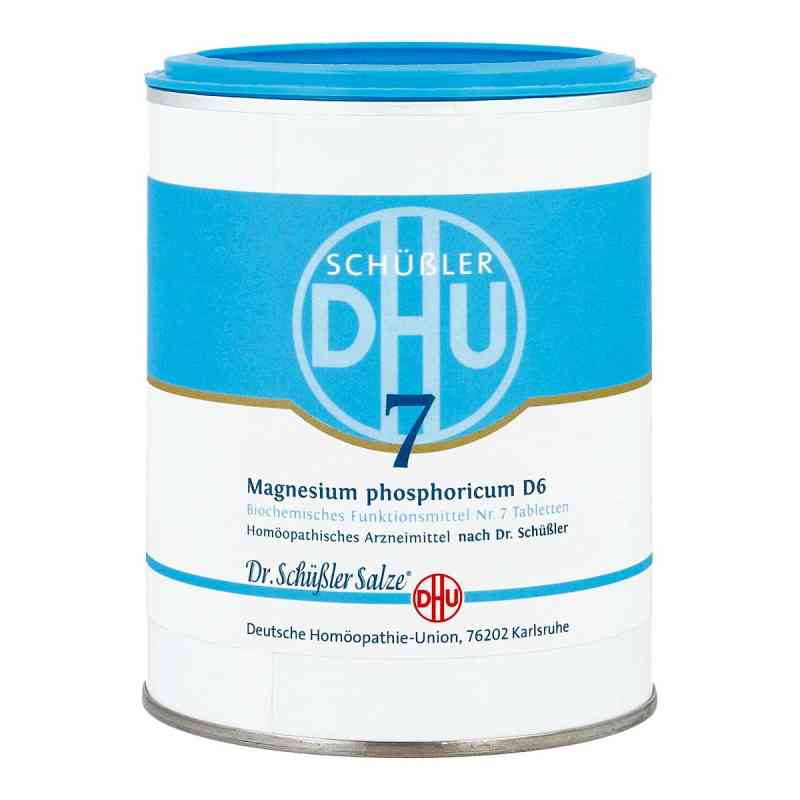 Biochemie DHU 7 Fosforan magnezu D6, tabletki 1000 szt. od DHU-Arzneimittel GmbH & Co. KG PZN 00274370