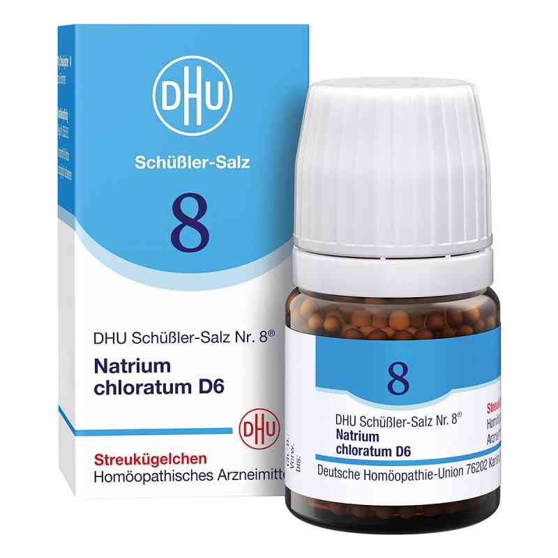 Biochemie Dhu 8 Natrium chloratum D6 globulki 10 g od DHU-Arzneimittel GmbH & Co. KG PZN 10545930