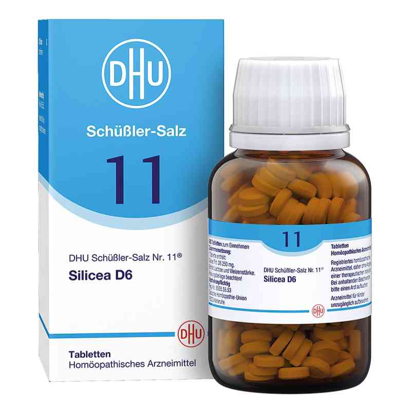 Biochemie DHU sól Nr 11 Krzemionka D6, tabletki 420 szt. od DHU-Arzneimittel GmbH & Co. KG PZN 06584278