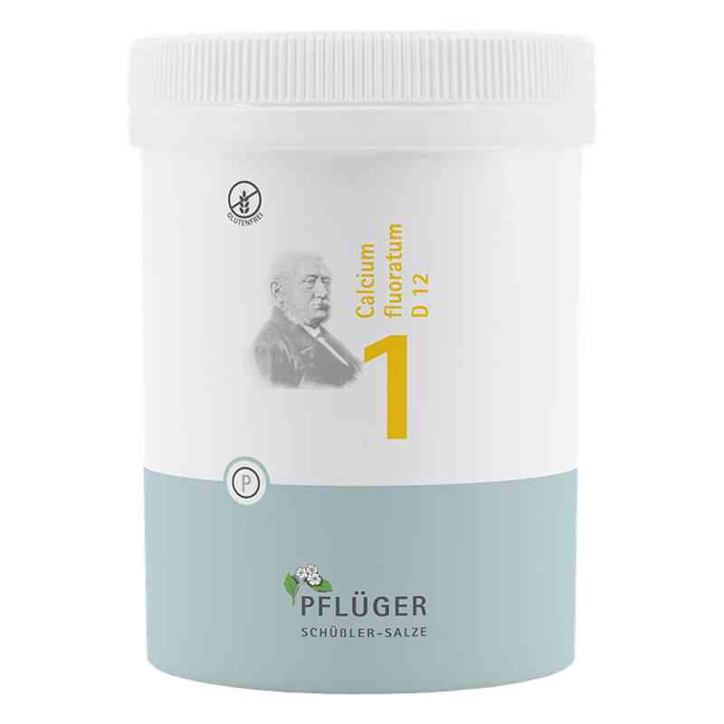 Biochemie Pflüger 1 Fluorek wapnia D12 tabletki 1000 szt. od Homöopathisches Laboratorium Alexander Pflüger Gmb PZN 06318743