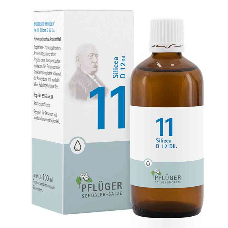 Biochemie Pflüger 11 Silicea D12 krople 100 ml od Homöopathisches Laboratorium Alexander Pflüger Gmb PZN 06324761