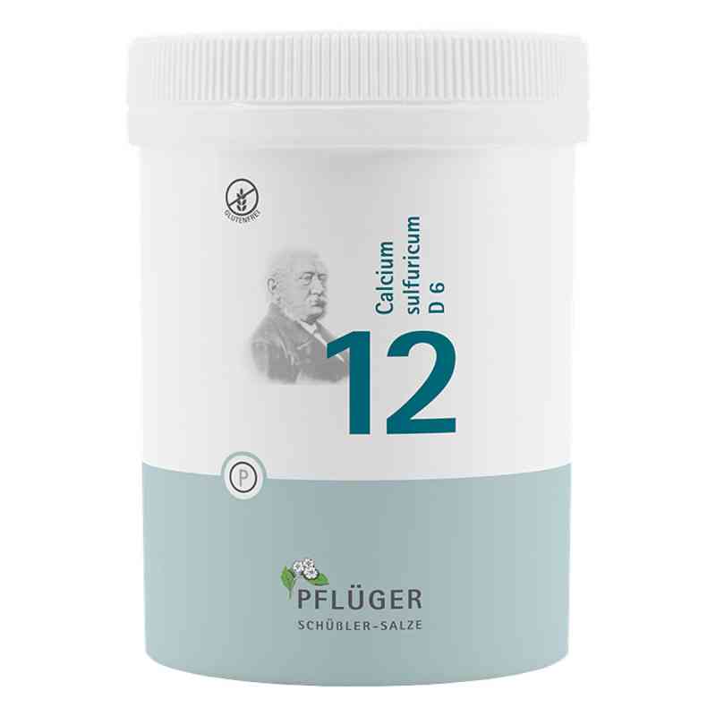 Biochemie Pflueger 12 Calcium sulfur.D 6 tabletki 1000 szt. od Homöopathisches Laboratorium Alexander Pflüger Gmb PZN 06321165