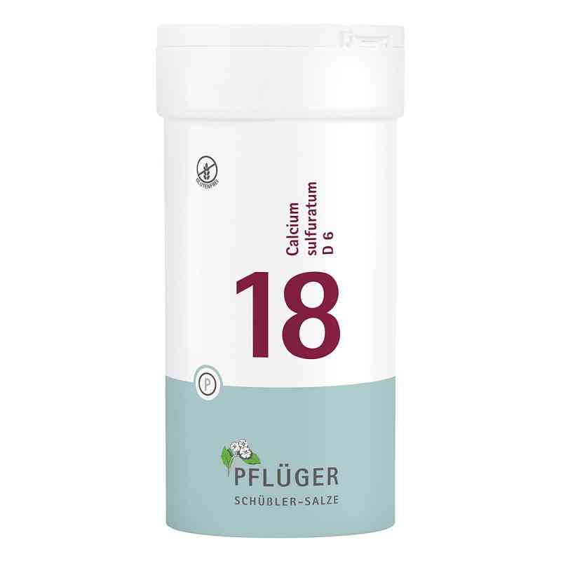 Biochemie Pflueger 18 Calcium sulfurat.D 6 tabletki 400 szt. od Homöopathisches Laboratorium Ale PZN 06322549