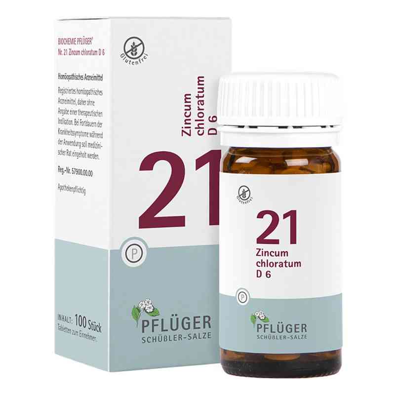 Biochemie Pflueger 21 Zincum chloratum D 6 tabletki 100 szt. od Homöopathisches Laboratorium Ale PZN 06322733