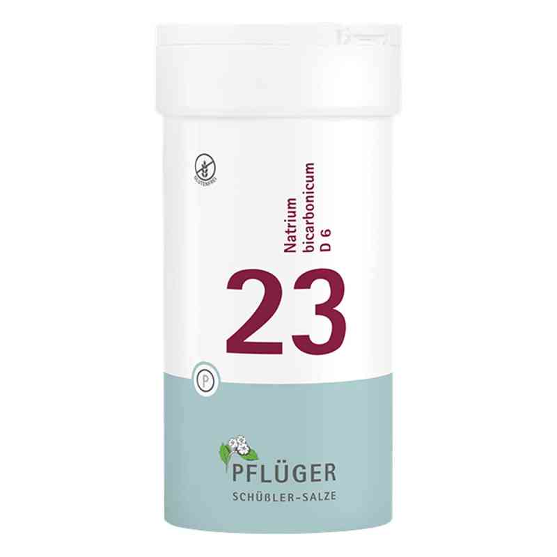 Biochemie Pflueger 23 Natrium bicarbon.D 6 tabletki 400 szt. od Homöopathisches Laboratorium Alexander Pflüger Gmb PZN 06322851