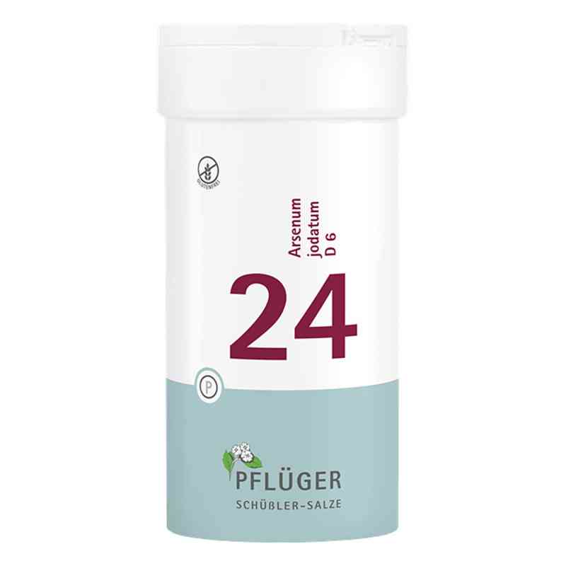 Biochemie Pflueger 24 Arsenum jodatum D 6 tabletki 400 szt. od Homöopathisches Laboratorium Alexander Pflüger Gmb PZN 06323098