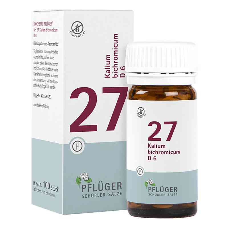 Biochemie Pflueger 27 Kalium bichromic.D 6 tabletki 100 szt. od Homöopathisches Laboratorium Ale PZN 05919274