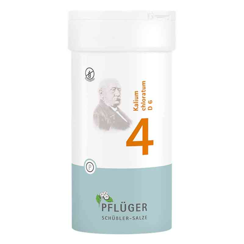 Biochemie Pflueger 4 Kalium chloratum D6 tabletki 400 szt. od Homöopathisches Laboratorium Ale PZN 06318915