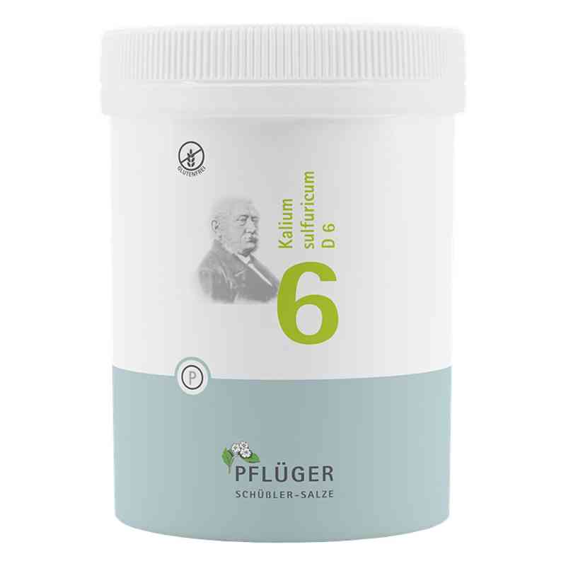 Biochemie Pflueger 6 Kalium sulfuricum D 6 tabletki 1000 szt. od Homöopathisches Laboratorium Alexander Pflüger Gmb PZN 06319300
