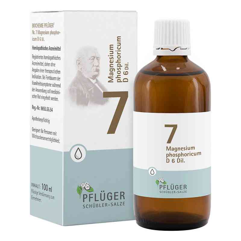 Biochemie Pflueger 7 Magnesium phos.D 6 Tropfen 100 ml od Homöopathisches Laboratorium Ale PZN 06324525