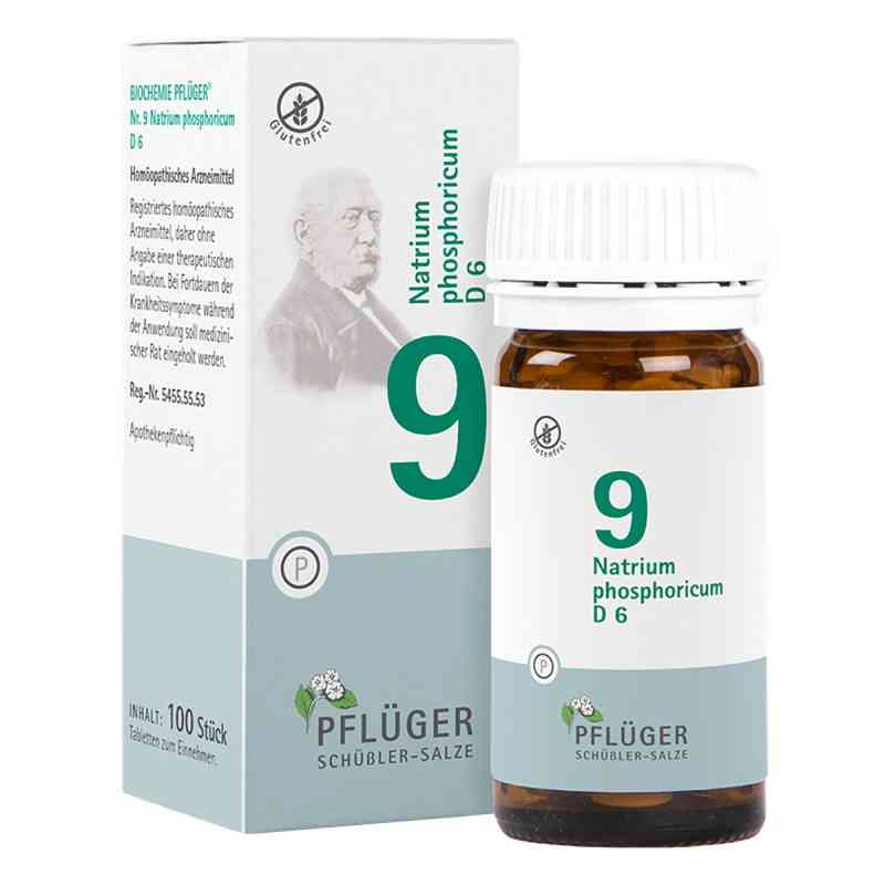 Biochemie Pflüger 9 Fosforan sodu D6 tabletki 100 szt. od Homöopathisches Laboratorium Alexander Pflüger Gmb PZN 06319636