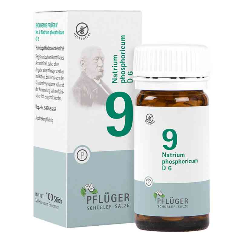 Biochemie Pflueger 9 Natrium phosph.D 6 Tabl. 100 szt. od Homöopathisches Laboratorium Ale PZN 06319636